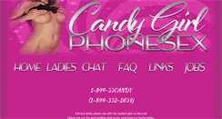 Desktop Screenshot of candygirlphonesex.com